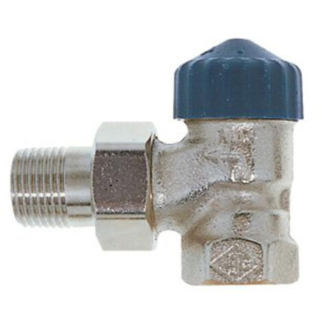 Heimeier vanne thermostatique de radiateur coudée kvs 3,60 m3 h basse résistance
