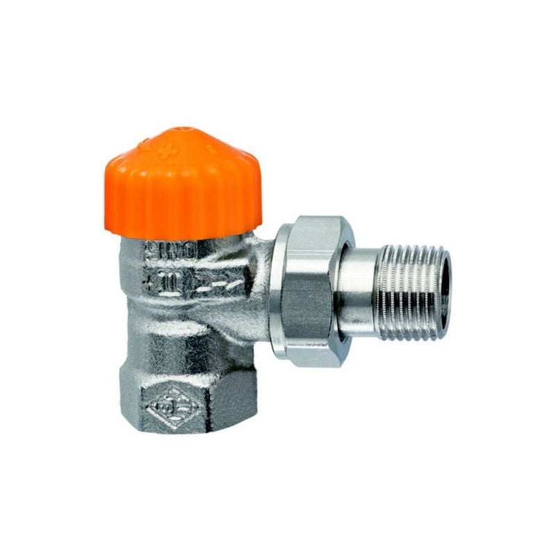 Imi Heimeier Vanne thermostatique Eclipse 393102000 Coin 1/2 ", bronze à canon