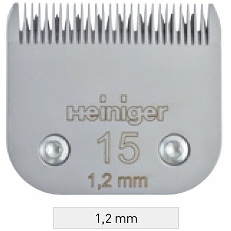 Heiniger Saphir lame de tondeuse 1,2 mm pour chien et chat