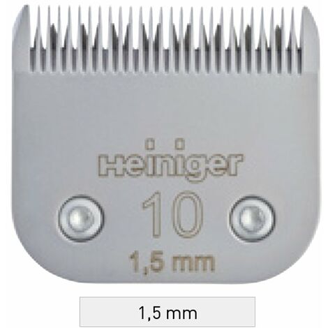 Heiniger Saphir lame de tondeuse 1,5 mm pour chien et chat