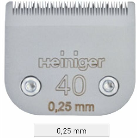 Heiniger Saphir lame de tondeuse de 0,25 mm pour chiens et chats