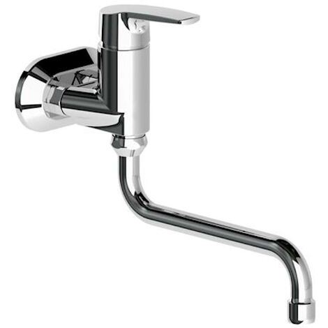 heinrichschulte alpha350 Waschtisch Wandarmatur, Durchflussklasse A, Chrom