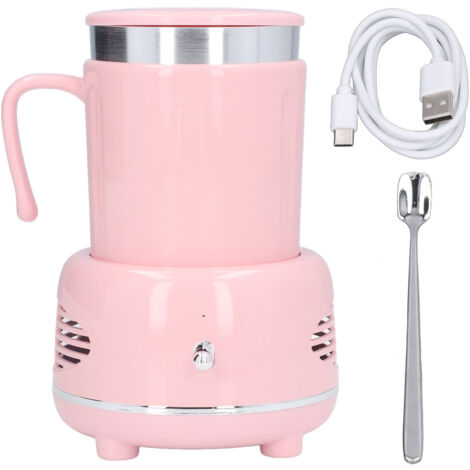 Heiß- und Kaltbecher – Einfache Handhabung, ergonomischer, rutschfester Griff für Kaffee- und Wasserflaschen, Rosa