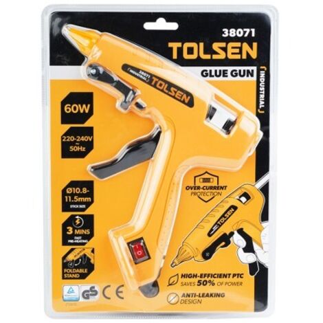 HEISSKLEBEPISTOLE 60W 11MM TOLSEN