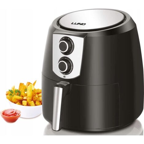 Heißluftfritteuse 5,2 L 1800 W, Mini Backofen