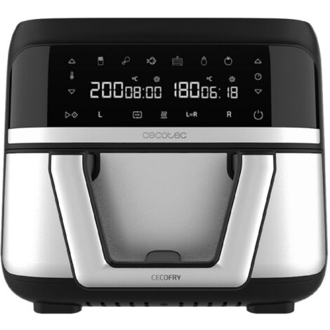 Heißluftfritteuse Cecofry Dual 9000 Cecotec