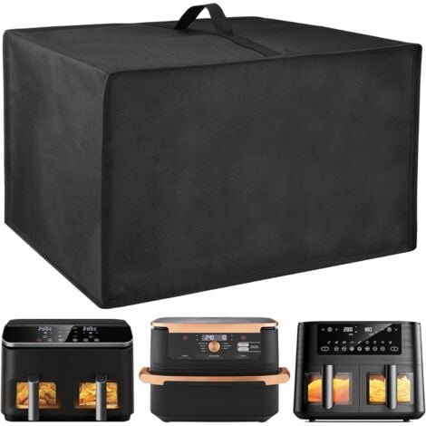 GABRIELLE Heißluftfritteusen-Abdeckung für Ninja Foodi FlexDrawer Heißluftfritteuse AF500EUCP AF400EUCP AF400EU AF451EU AF300EU, wasserdichte Staubschutzhülle für Cookwise 9L für COSORI 8,5L Heißluftfritteuse