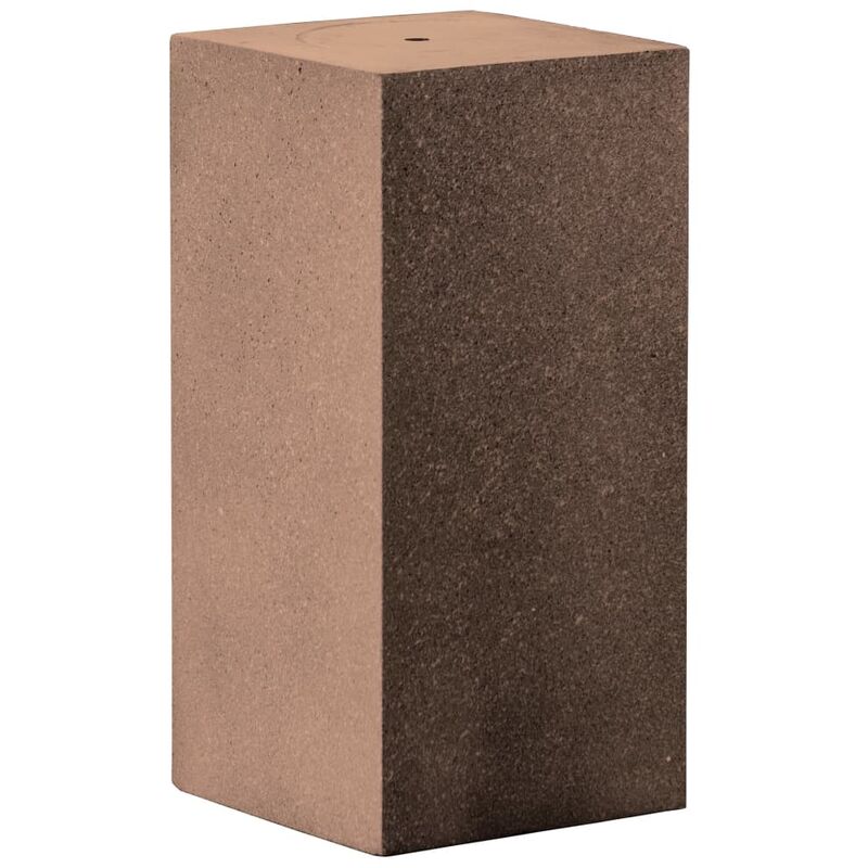 

HEISSNER Pedestal para fuente de terraza marrón 39x39x68 cm