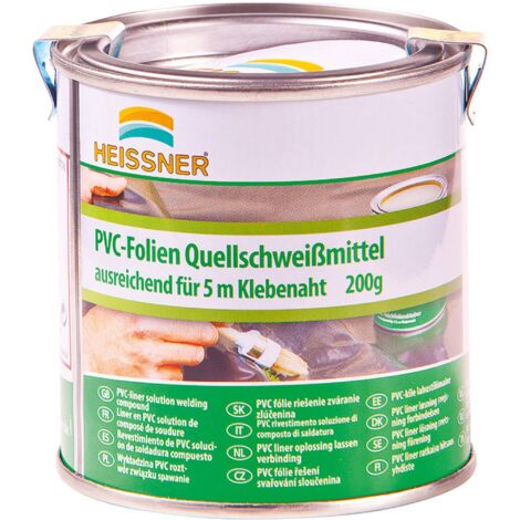 Heissner PVC-Folien Quellschweißmittel 200 g Gartenteiche & Teichzubehör