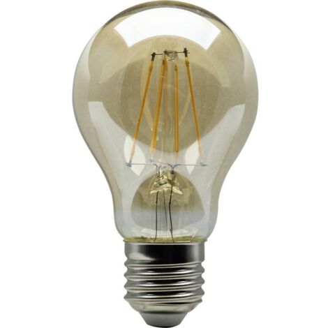 Heitronic 15000 LED (monocolore) E27 Forma di bulbo 4 W = 35 W Bianco caldo (Ø x L) 60 mm x 108 mm non dimmerabile 1 pz