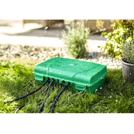 Heitronic 21046 Scatola di giunzione Verde