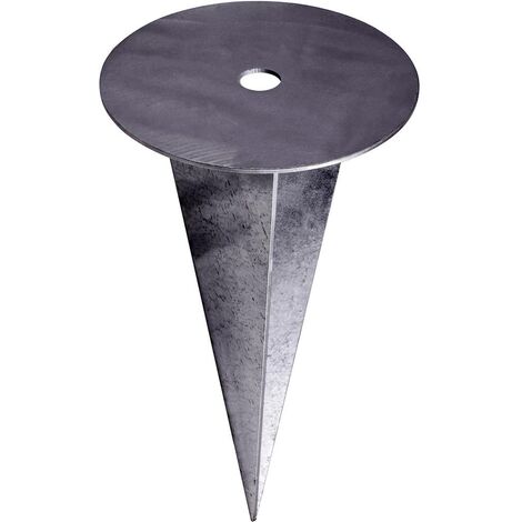 Heitronic 49993 Piquet de terre acier inoxydable