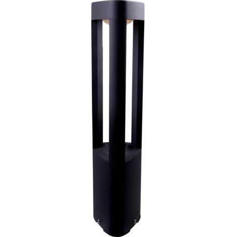 Heitronic 500047 MARYLAND Lampadaire à LED LED intégrée 9 W anthracite