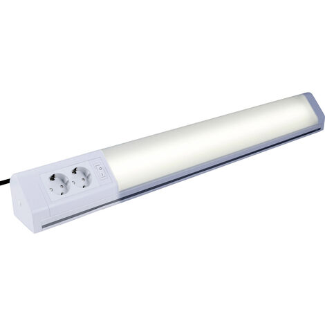 Heitronic BONN LED-Unterbauleuchte  LED LED fest eingebaut 20 W  Warmweiß Weiß