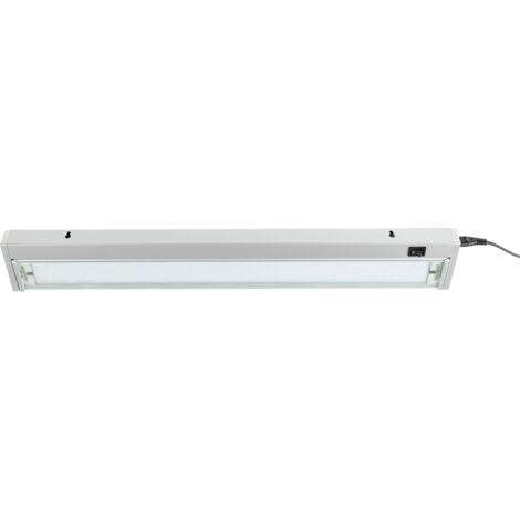 Heitronic Miami Éclairage LED pour meuble LED 10 W blanc chaud argent Y252242