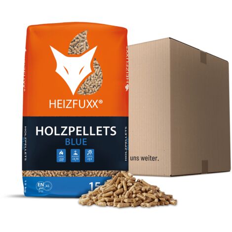 Heizfuxx Holzpellets Blue 15kg