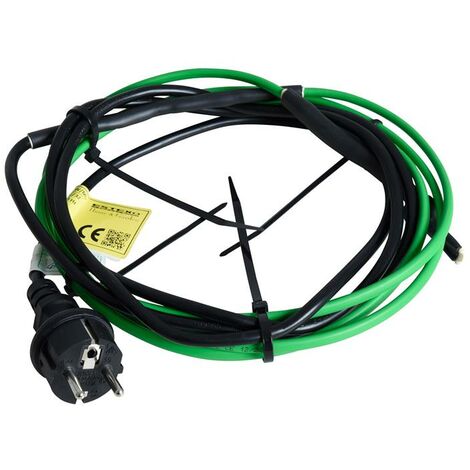 Heizkabel Rohrbegleitheizung Heizleitung Frostschutz-Kabel 2 m - 48 m Länge 2 m