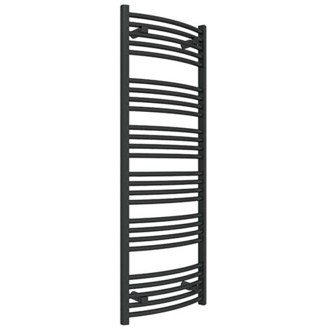 Heizkörper mischbetrieb schwarz - (HxL) 1116x400 mm - 400 Watt - 442 Watt - DOM1116-400Z8N