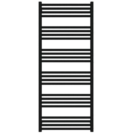 Heizkörper mischbetrieb schwarz - (HxL) 1140x580 mm - 600 Watt - 550 Watt - FIO1140-580V2N