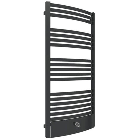 Heizkörper mischbetrieb schwarz - (HxL) 1760x500 mm - 800 Watt - 798 Watt - DEX1760-500PZ1N