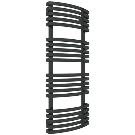 Heizkörper mischbetrieb schwarz - (HxL) 1815x480 mm - 1000 Watt - 922 Watt - KIO1815-480V2N