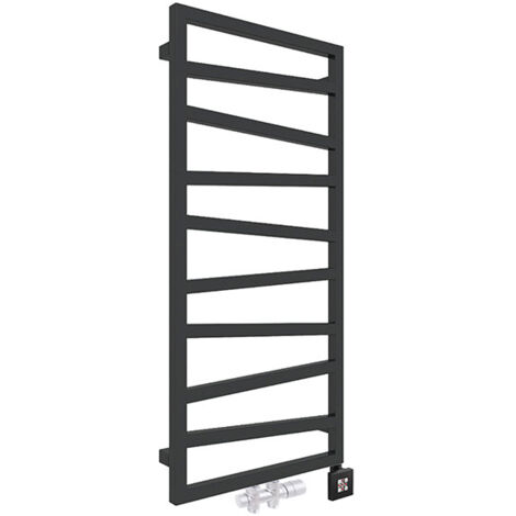 Heizkörper mischbetrieb schwarz - (HxL) 835x500 mm - 300 Watt - 320 Watt - ZIG835-500Z8N