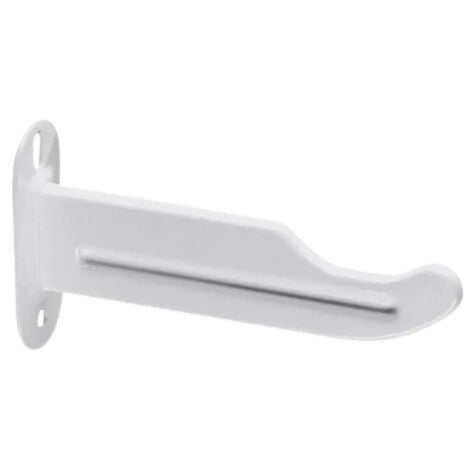 SCELL-IT Heizkörperhalter aus Gusseisen, traditioneller Typ, 120 mm, zum Anschrauben, weißes Epoxydharz