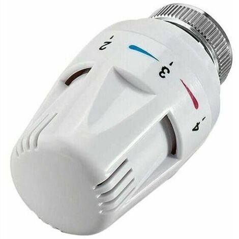 Heizkörperkopf, 1-teiliger Heizkörperventilkopf, M30 x 1,5 Thermostatisches Heizkörperventil, Thermostatkopf für Badezimmerwaschbecken-Toilette