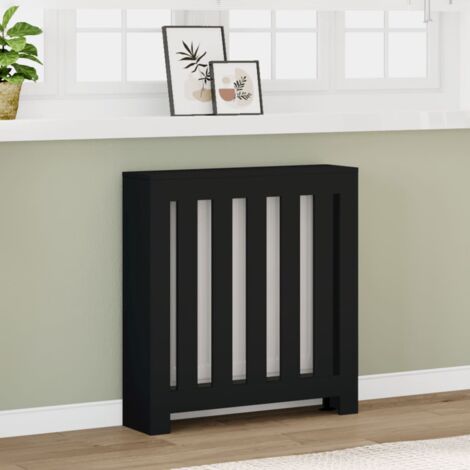 Heizkörperverkleidung Schwarz 78x20x82 cm Holzwerkstoff vidaXL373829