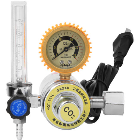 Heizreduzierstück aus Zinklegierung für CO2-Regler, G5/8 Zoll Innengewinde