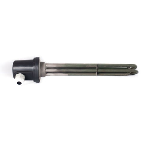 KEDLER Heizstab mit Abdeckung 3 kW 3x1000W 230V Y 5/4" 1 1/4" Heizelement Heizpatrone