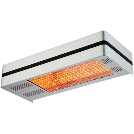 Heizung Für Innen Und Außen Cm 60,2x25x12 Mpc Murcia 2000w