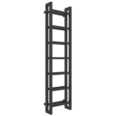 Heizungsbetrieb Handtuchheizkörper - Mattschwarz - Höhe 920mm Breite 300mm - 383 Watt - STA920/300SXN