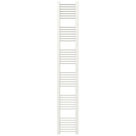 Heizungsbetrieb Handtuchheizkörper - Weiß - Höhe 460mm Breite 230mm - 122 Watt - MIK460/230SXB