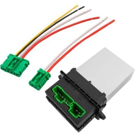 Heizwiderstand für Scenic 2 + Kabel C2 C3 C5 207 406 607 1007 Mégane Modus Twingo Automatische Klimaanlage Lüftung 6441.L2 6441L2