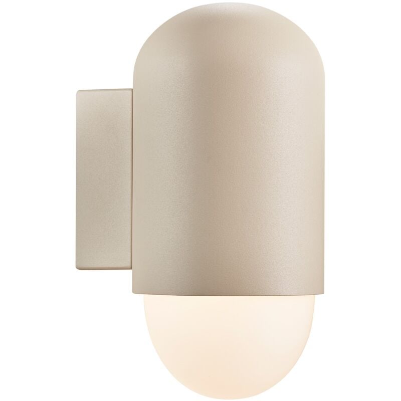 Applique murale HEKA Aluminium Noir, H.21.6 - IP54 - E27 /Nordlux Extérieur