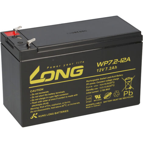 Hekatron Akku passend für 30-2310002-01-01 12V 7.2Ah