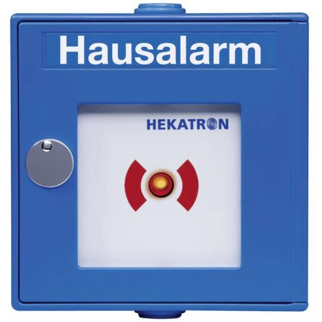 Hekatron FH.Genius Pulsante manuale senza fili a batteria, rete elettrica (L x A x P) 130 x 130 x 32 mm