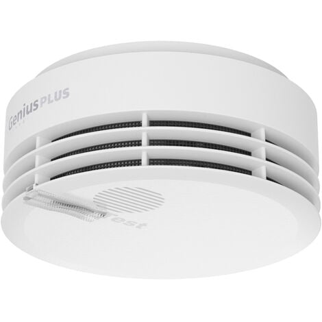 Hekatron Genius Plus Rauchwarnmelder inkl. 10 Jahres-Batterie batteriebetrieben (Ø x H) 104 mm x 48