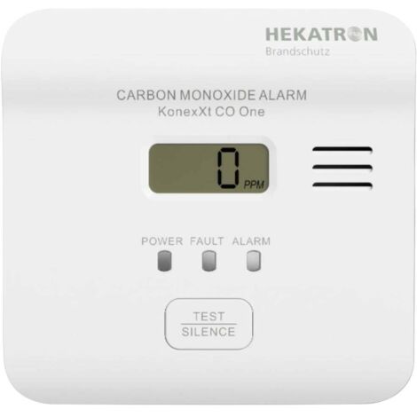Hekatron KonexXt CO One rivelatore di monossido di carbonio bianco