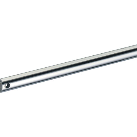 HEKNA Schubstange 10x3 mm, Länge 1000 mm, Stahl vernickelt