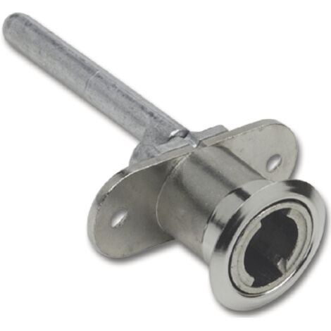 HEKNA Zentralverschluss 13010 - ø 16,5 mm, L 20,5 mm, Zamak vernickelt