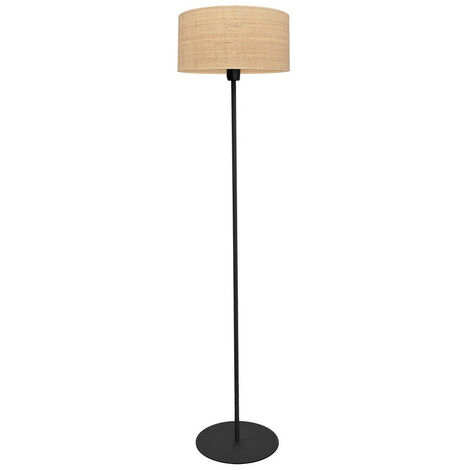 Lampada da terra rattan