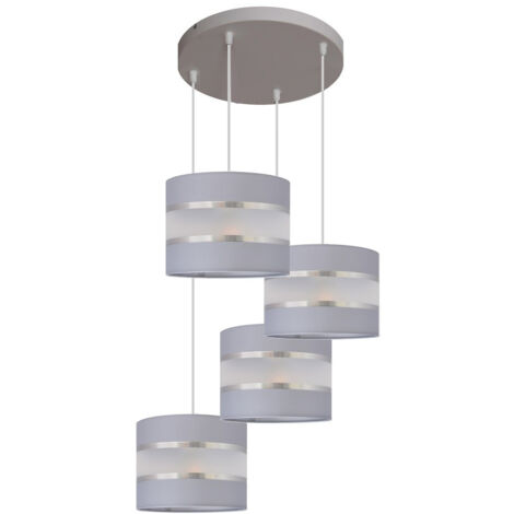 Helam HELEN Spot Clusters Gris, Argent 35cm