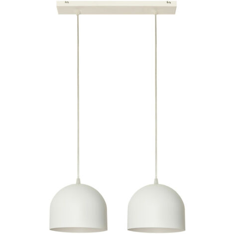 Helam MADISON Plafonnier Barre Droite Blanc 42cm