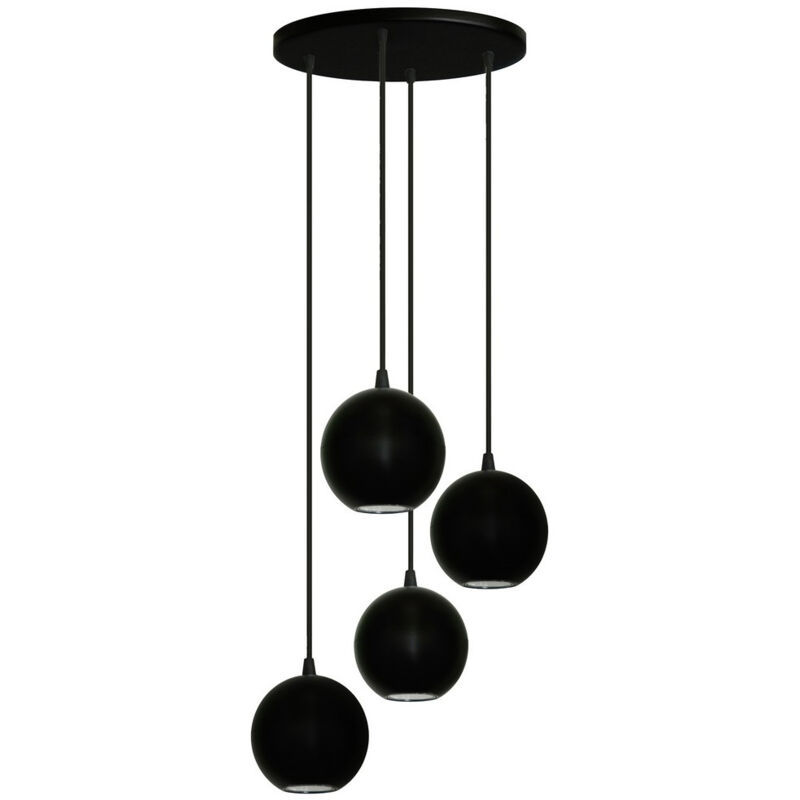Helam - midway Plafonnier Suspendu Cluster Noir 30cm Helam - midway Plafonnier Suspendu Cluster Noir 30cm