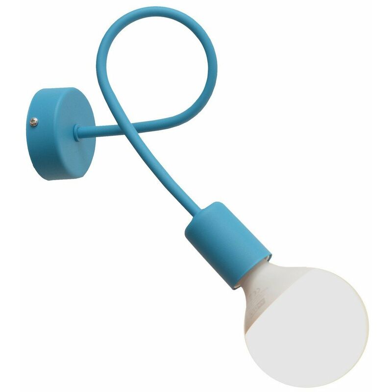 Helam Oxford Wall Lamp Turquoise 25cm