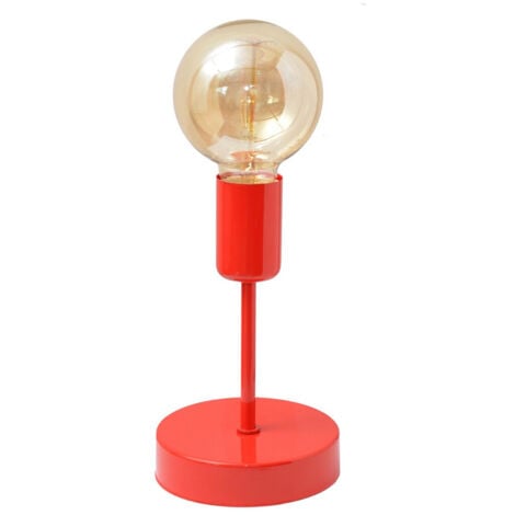 Helam TUBE Tischlampe Rot 12cm