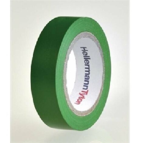 Helatape flex 15 - banda de aislamiento de pvc multiproducto color verde 710-00103