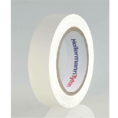 Helatape flex 15 - cinta aislante en pvc multiusos color blanco 710-00105